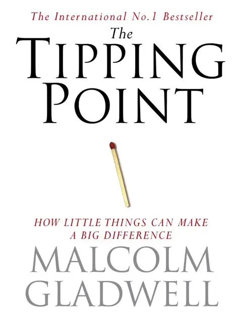 Cover of The Tipping Point by Malcolm Gladwell